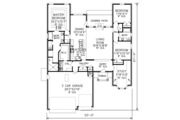 Traditional Style House Plan - 3 Beds 2 Baths 1930 Sq/Ft Plan #65-515 
