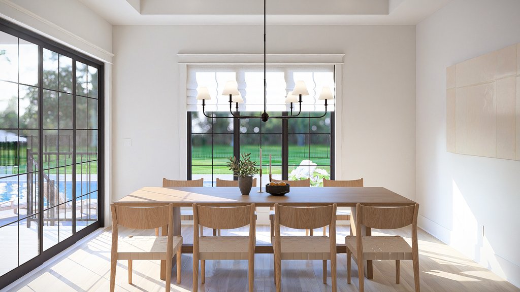 Interior - Dining Room 1 for Cottage House Plan #455-774 - 3 bed, 2.5 bath