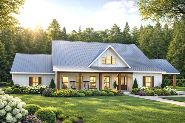3 Bed 2 Bath 1 Story Plans
