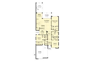 Floor Plan - Main Floor for Contemporary House Plan #930-539 - 3 bed, 3.5 bath