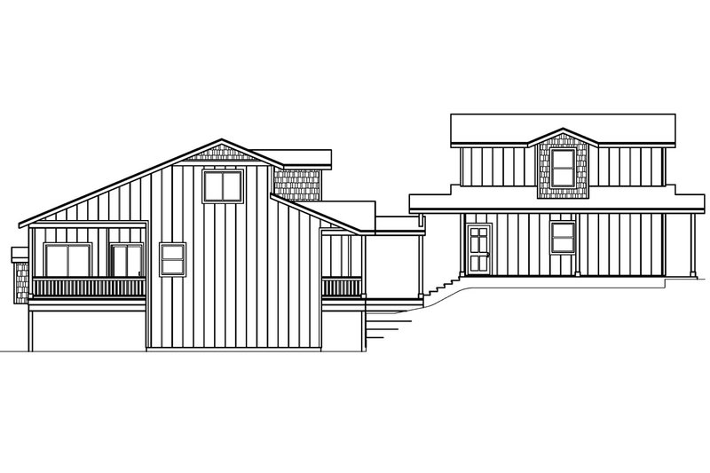 Home Plan - Exterior - Other Elevation House Plan #124-626 - 3 bed, 3.5 bath