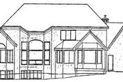 European Style House Plan - 4 Beds 3.5 Baths 3518 Sq/Ft Plan #51-171 