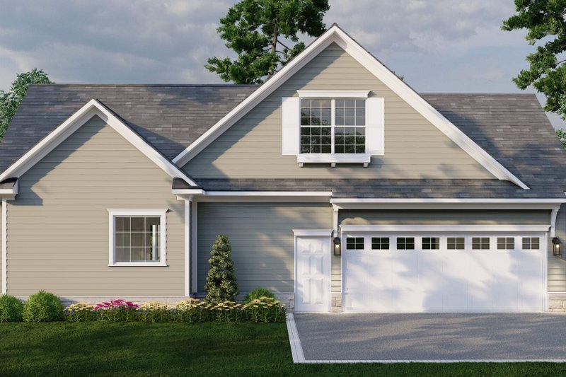 Dream House Plan - Exterior - Other Elevation 1 for Country House Plan #17-3444 - 4 bed, 3 bath
