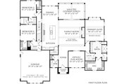 Traditional Style House Plan - 4 Beds 3.5 Baths 2369 Sq/Ft Plan #927-1050 