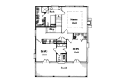 Southern Style House Plan - 3 Beds 2.5 Baths 2327 Sq/Ft Plan #41-158 