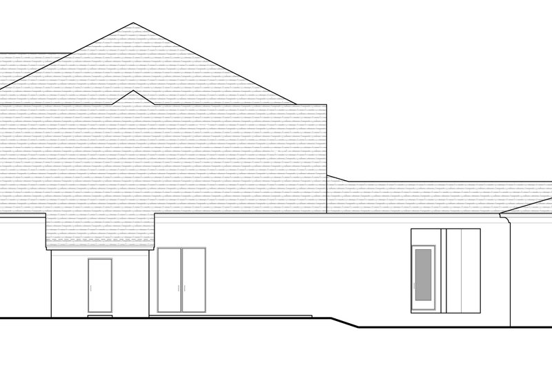 House Plan Design - Exterior - Other Elevation 1 for Traditional House Plan #1058-228 - 4 bed, 4.5 bath