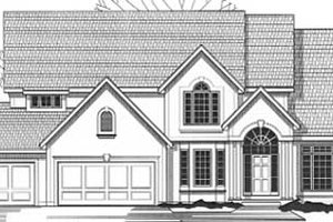 Traditional Exterior - Front Elevation Plan #67-606