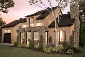 Country Exterior - Other Elevation Plan #23-2805