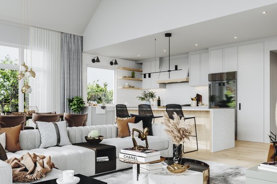 Interior - Kitchen for Cottage House Plan #23-2766 - 3 bed, 2 bath