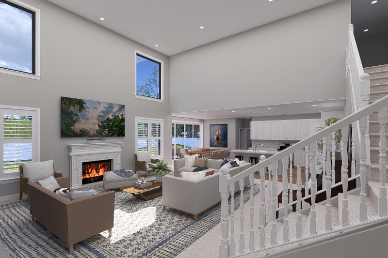 Home Plan - Interior - Family Room 2 for Traditional House Plan #1060-269 - 3 bed, 2.5 bath