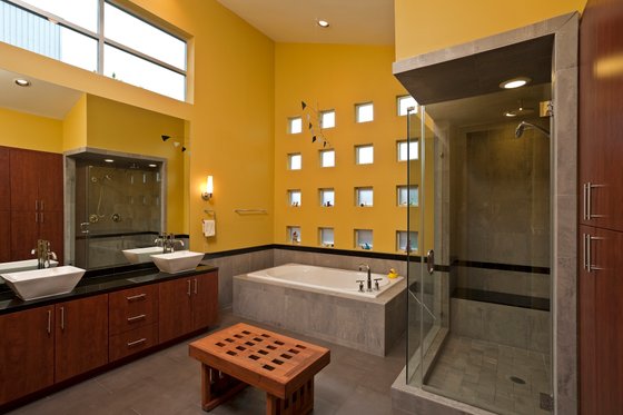 Interior - Master Bathroom for Modern House Plan #449-7 - 3 bed, 4 bath