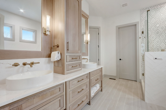 Interior - Master Bathroom 1 for Modern House Plan #437-133 - 3 bed, 3.5 bath