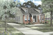 Southern Style House Plan - 3 Beds 2 Baths 1259 Sq/Ft Plan #17-439 