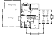 Country Style House Plan - 3 Beds 2.5 Baths 2192 Sq/Ft Plan #49-108 