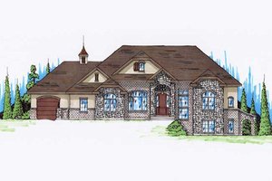 Traditional Exterior - Front Elevation Plan #5-270