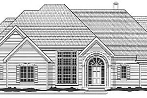 Traditional Exterior - Front Elevation Plan #67-429