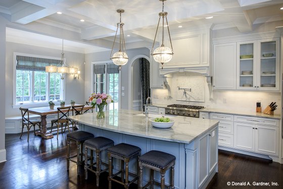 Interior - Kitchen 1 for European House Plan #929-855 - 5 bed, 4 bath