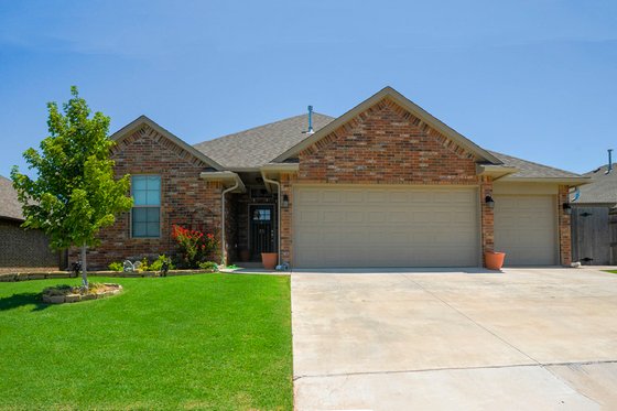 Exterior - Front Elevation 3 for Traditional House Plan #65-218 - 3 bed, 2 bath