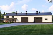 Barndominium Style House Plan - 3 Beds 2.5 Baths 3692 Sq/Ft Plan #1064-318 