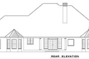 European Style House Plan - 4 Beds 3.5 Baths 2952 Sq/Ft Plan #17-2193 Exterior 