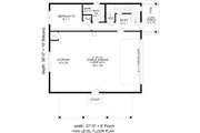 Contemporary Style House Plan - 2 Beds 2 Baths 2016 Sq/Ft Plan #932-1044 