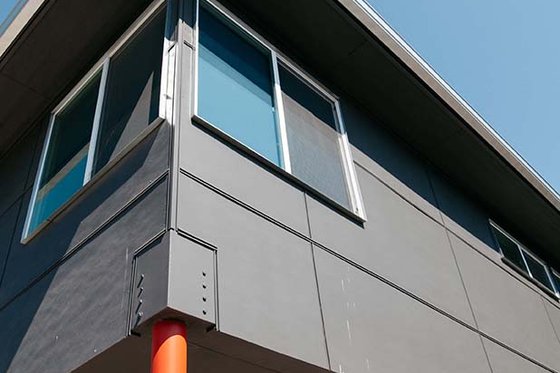 Exterior - Rear Elevation 1 for Modern House Plan #450-6 - 3 bed, 2.5 bath