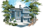 Craftsman Style House Plan - 3 Beds 2.5 Baths 1942 Sq/Ft Plan #48-310 