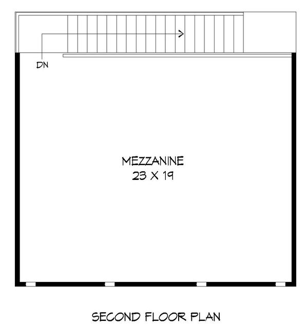 Dream House Plan - Contemporary Floor Plan - Upper Floor Plan #932-231