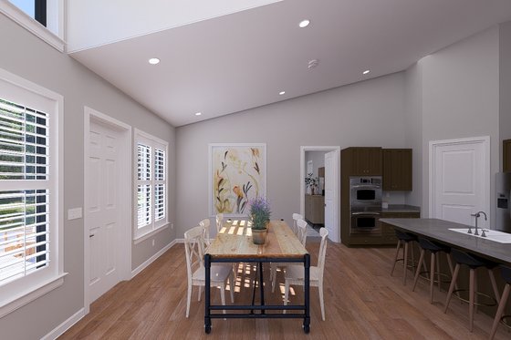 Interior - Dining Room for Barndominium House Plan #1060-292 - 3 bed, 3.5 bath