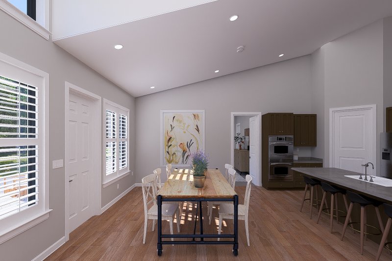 House Plan Design - Interior - Dining Room for Barndominium House Plan #1060-292 - 3 bed, 3.5 bath