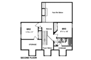 Country Style House Plan - 3 Beds 2.5 Baths 1711 Sq/Ft Plan #316-122 