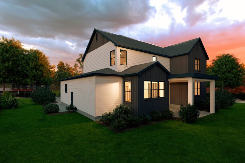 Dream House Plan - Exterior - Other Elevation 1 for Farmhouse House Plan #1111-45 - 5 bed, 3.5 bath