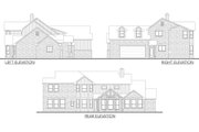 Country Style House Plan - 4 Beds 3.5 Baths 2961 Sq/Ft Plan #80-180 