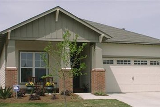 Exterior - Front Elevation for Craftsman House Plan #63-151 - 3 bed, 2 bath