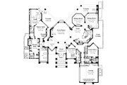 Contemporary Style House Plan - 4 Beds 4.5 Baths 5039 Sq/Ft Plan #930-507 