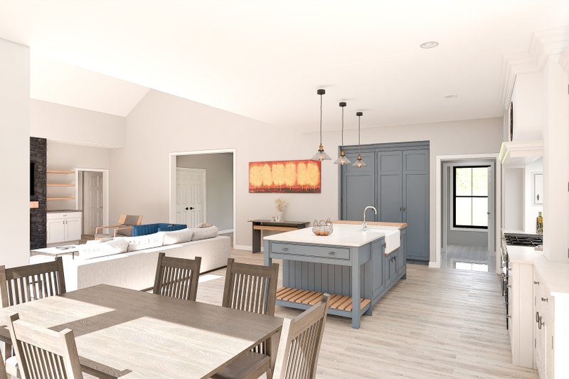 House Blueprint - Interior - Kitchen 2 for Farmhouse House Plan #1089-31 - 3 bed, 2.5 bath