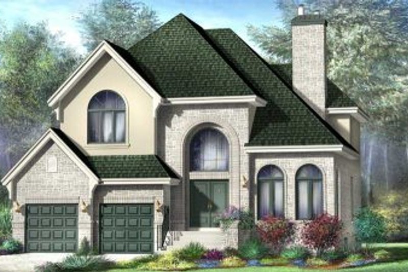 House Design - Traditional Exterior - Front Elevation Plan #25-4175