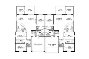 Floor Plan - Main Floor for Craftsman House Plan #1064-325 - 3 bed, 2 bath