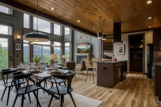 Interior - Dining Room 1 for Modern House Plan #123-116 - 3 bed, 2 bath