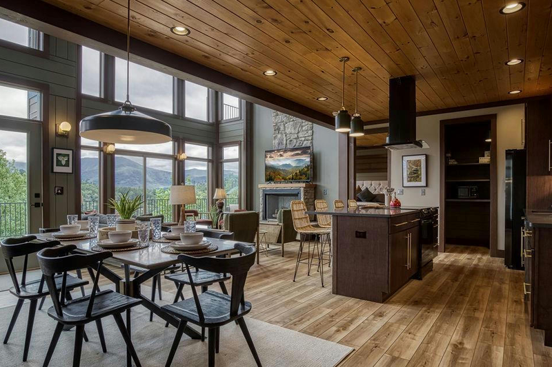 House Plan Design - Interior - Dining Room 1 for Modern House Plan #123-116 - 3 bed, 2 bath