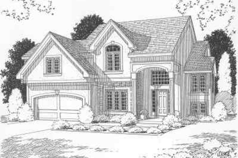 Traditional Style House Plan - 4 Beds 2.5 Baths 2338 Sq/Ft Plan #6-118