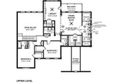 Traditional Style House Plan - 4 Beds 4 Baths 2698 Sq/Ft Plan #56-545 