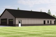 Barndominium Style House Plan - 3 Beds 2 Baths 1669 Sq/Ft Plan #1064-429 Exterior 