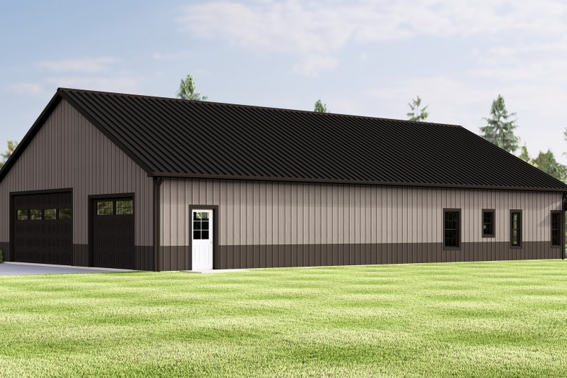 House Plan Design - Exterior - Other Elevation 1 for Barndominium House Plan #1064-429 - 3 bed, 2 bath