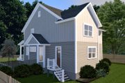 Southern Style House Plan - 3 Beds 2 Baths 2558 Sq/Ft Plan #79-242 Exterior 