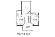 Bungalow Style House Plan - 3 Beds 2.5 Baths 2045 Sq/Ft Plan #79-356 