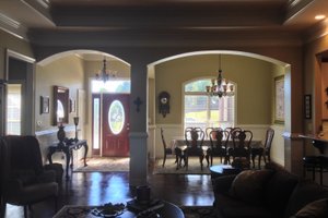 Interior - Entry for Traditional House Plan #63-407 - 5 bed, 3 bath