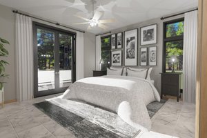 Interior - Bedroom for Farmhouse House Plan #1109-1 - 4 bed, 4.5 bath