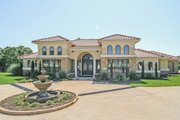 Mediterranean Style House Plan - 3 Beds 3 Baths 2504 Sq/Ft Plan #80-163 