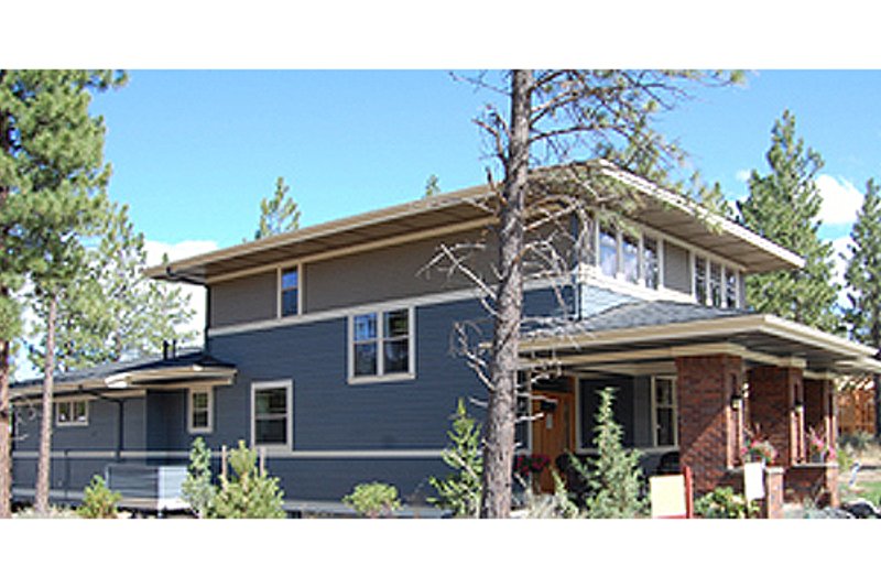 Dream House Plan - Photo 1 for Prairie House Plan #434-15 - 3 bed, 2.5 bath